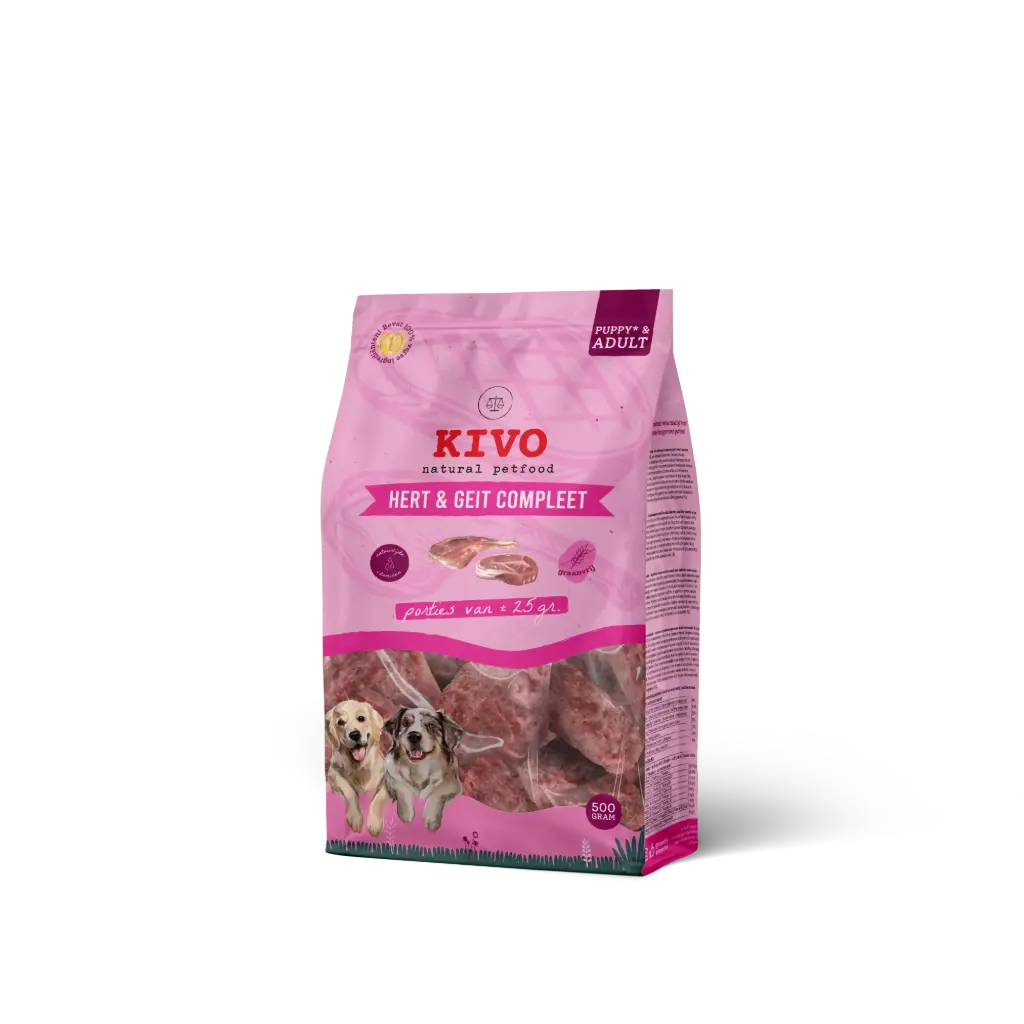 KIVO : Hert & Geit Compleet - Porties 