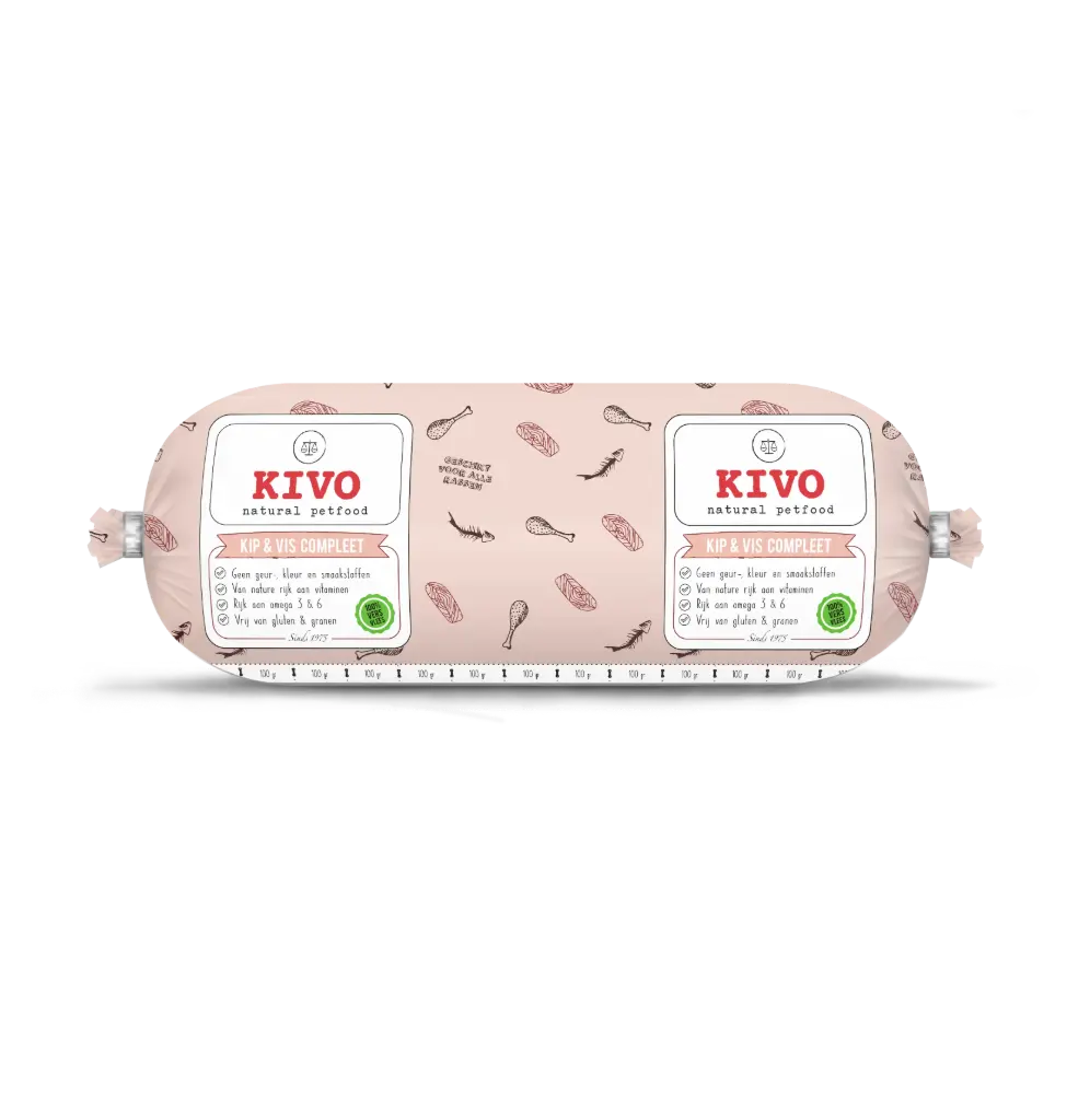 KIVO : Kip & Vis Compleet - 1 kg