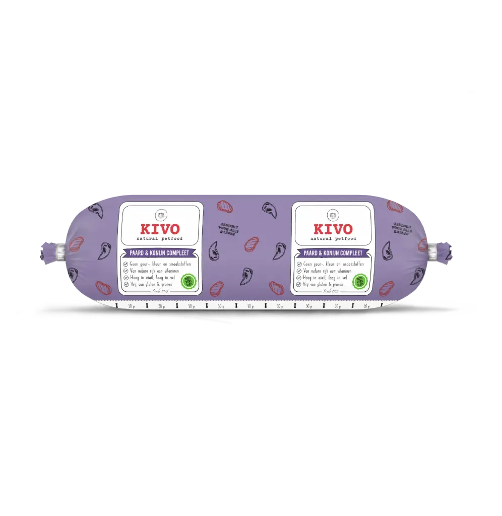 KIVO : Paard & Konijn Compleet - 500 g