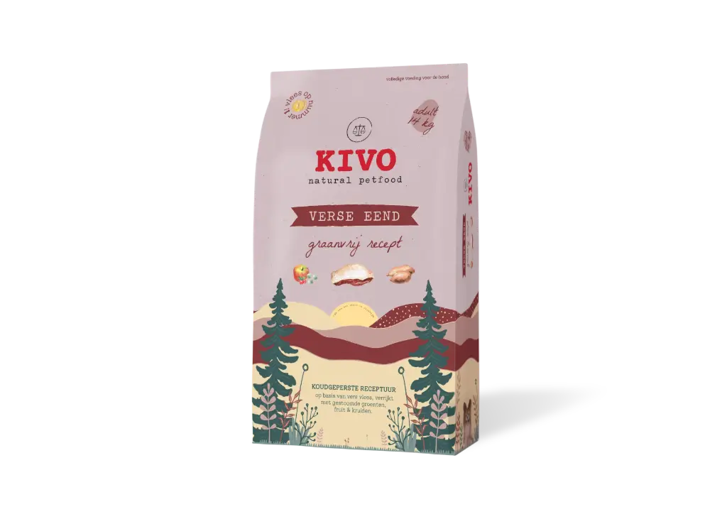 KIVO : Verse Eend - 14 kg