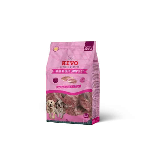 [4DC0310021] KIVO : Hert & Geit Compleet - Porties 