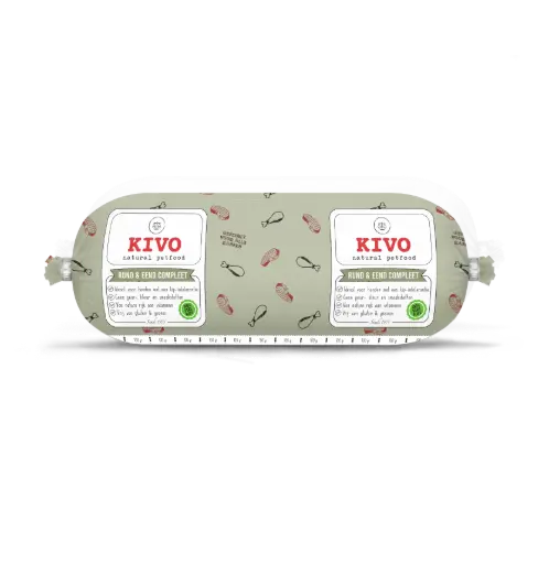 [4DC0310082] KIVO : Rund & Eend Compleet - 1 kg