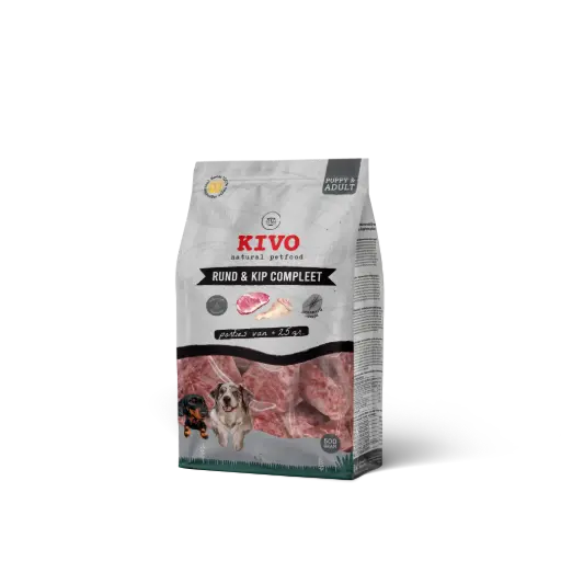 [4DC0310087] KIVO : Rund & Kip Compleet - Porties