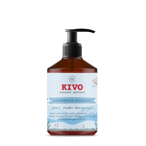 [4DC0310100] KIVO : Sardineolie Puur Wildvang - 500 ml